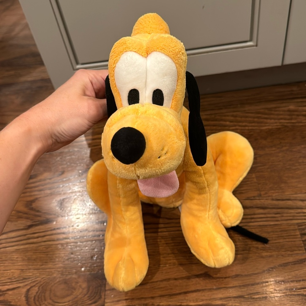 Pluto Disney Stuffed Animal Dog